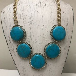 Turquoise Statement Necklace